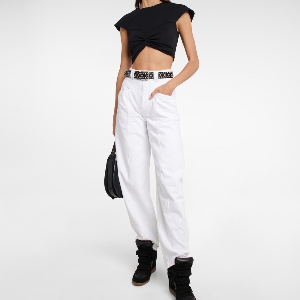 Brand new Isabel Marant bekett leather wedge sneakers size 7,5 no box - Picture 13 of 13